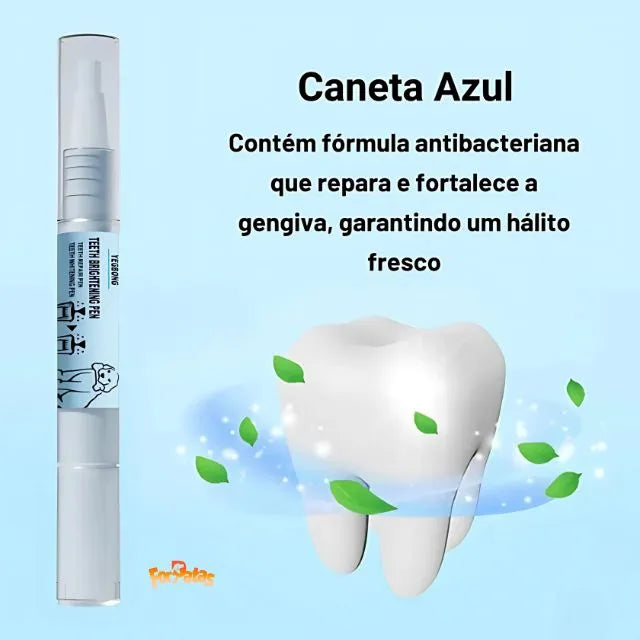 Caneta de Higiene Bucal – Elimina tártaros e refresca o hálito do seu pet