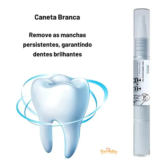 Caneta de Higiene Bucal – Elimina tártaros e refresca o hálito do seu pet