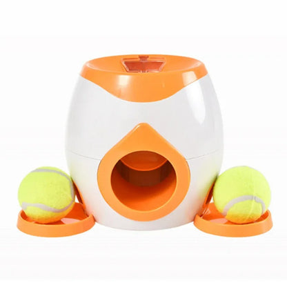 Brinquedo Interativo Lançador de Bolas –Com Dispenser de Petiscos | Duty™